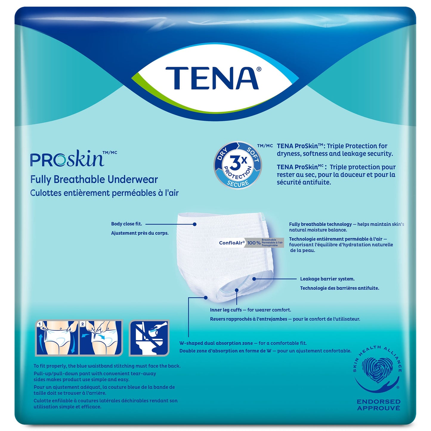Tena® ProSkin™ Extra Absorbent Underwear, Medium 72232