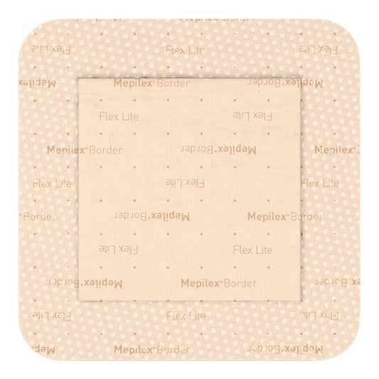 Mepilex® Border Flex Lite Silicone Foam Dressing, 3 x 3 Inch 581200