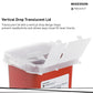 McKesson Prevent® Sharps Container, 1 Quart, 6-1/4 x 4-1/4 x 4-1/4 Inch 065