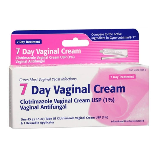 Taro Pharmaceutical Clotrimazole 7 Vaginal Cream 51672200306