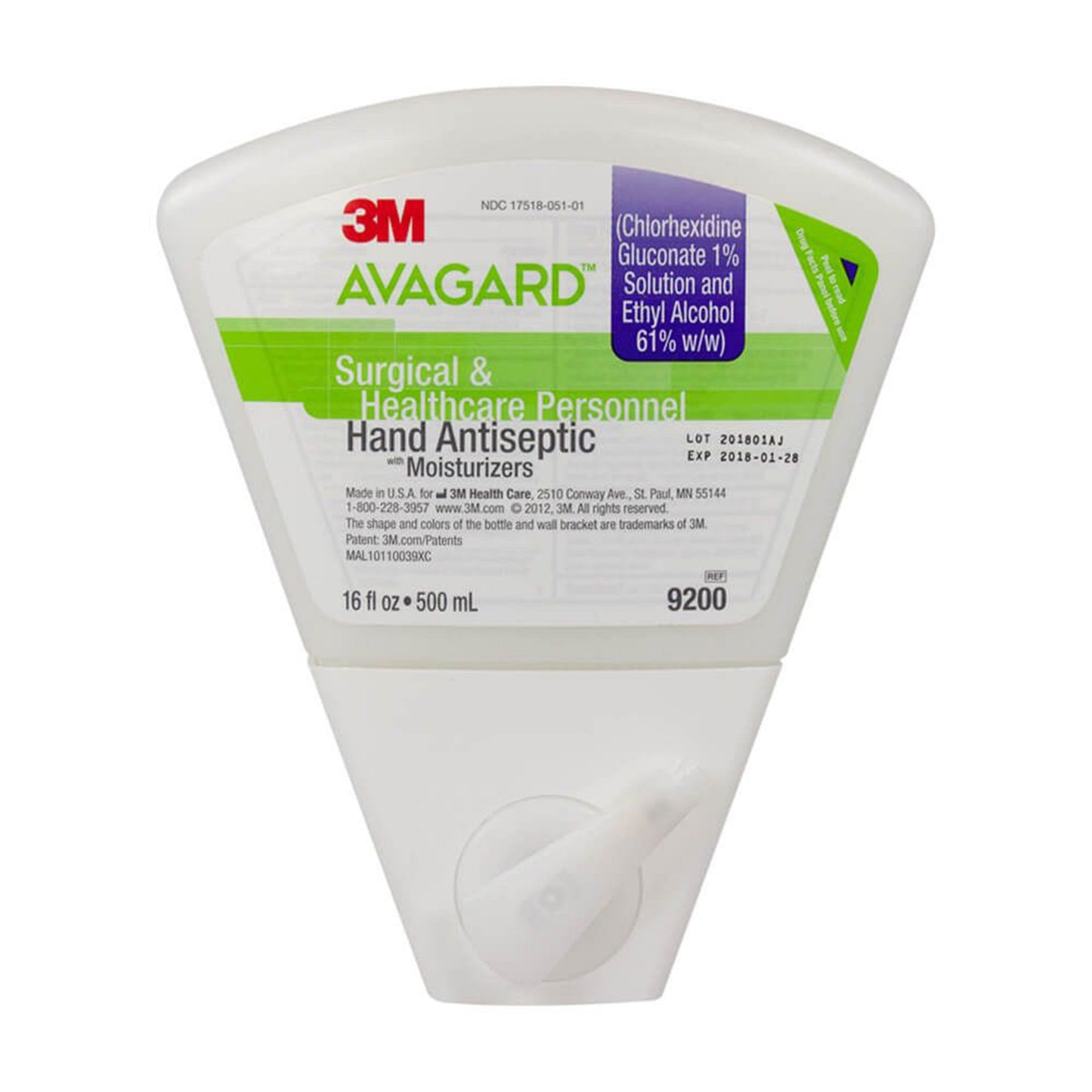3M™ Avagard Surgical Scrub Dispenser Refill Bottle 9200