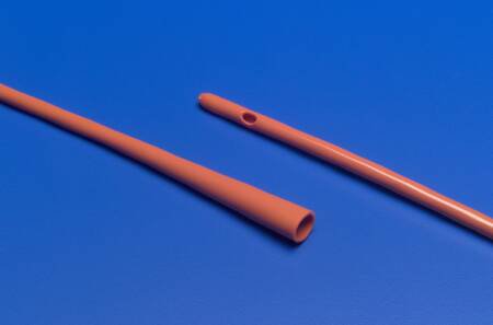 Urethral Catheter Dover™ Rob-Nel™ Round Tip Thermosensitive PVC 18 Fr. 16 Inch - 8888492066