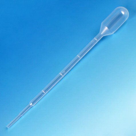 Globe Scientific Globe Scientific Transfer Pipette, 3 mL, 2.2 mL Draw Volume 137035, Case of 5000