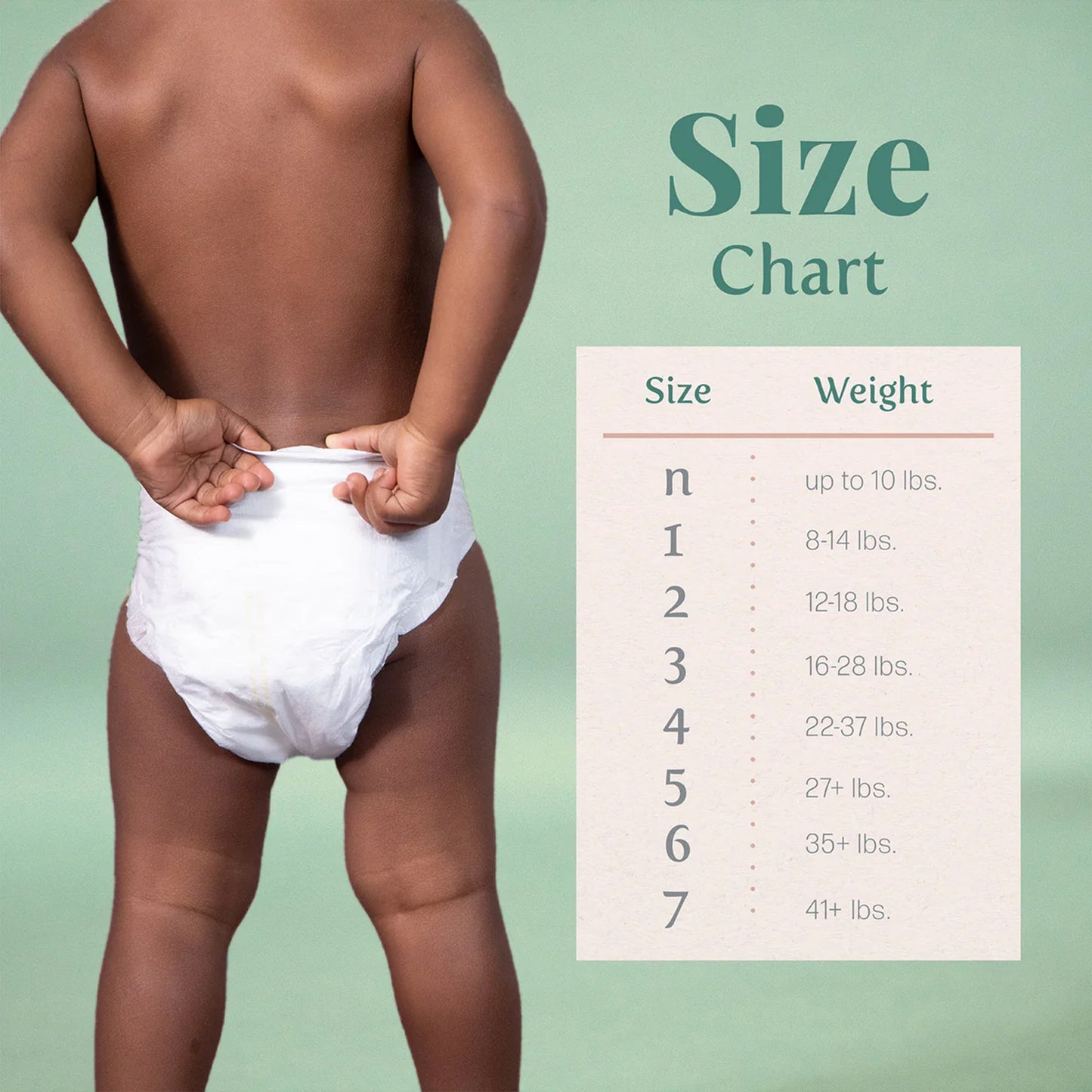 Earth & Eden Sensitive™ Baby Diapers, Size 2 for Babies Weighing 12 – 18 lbs. 10008046