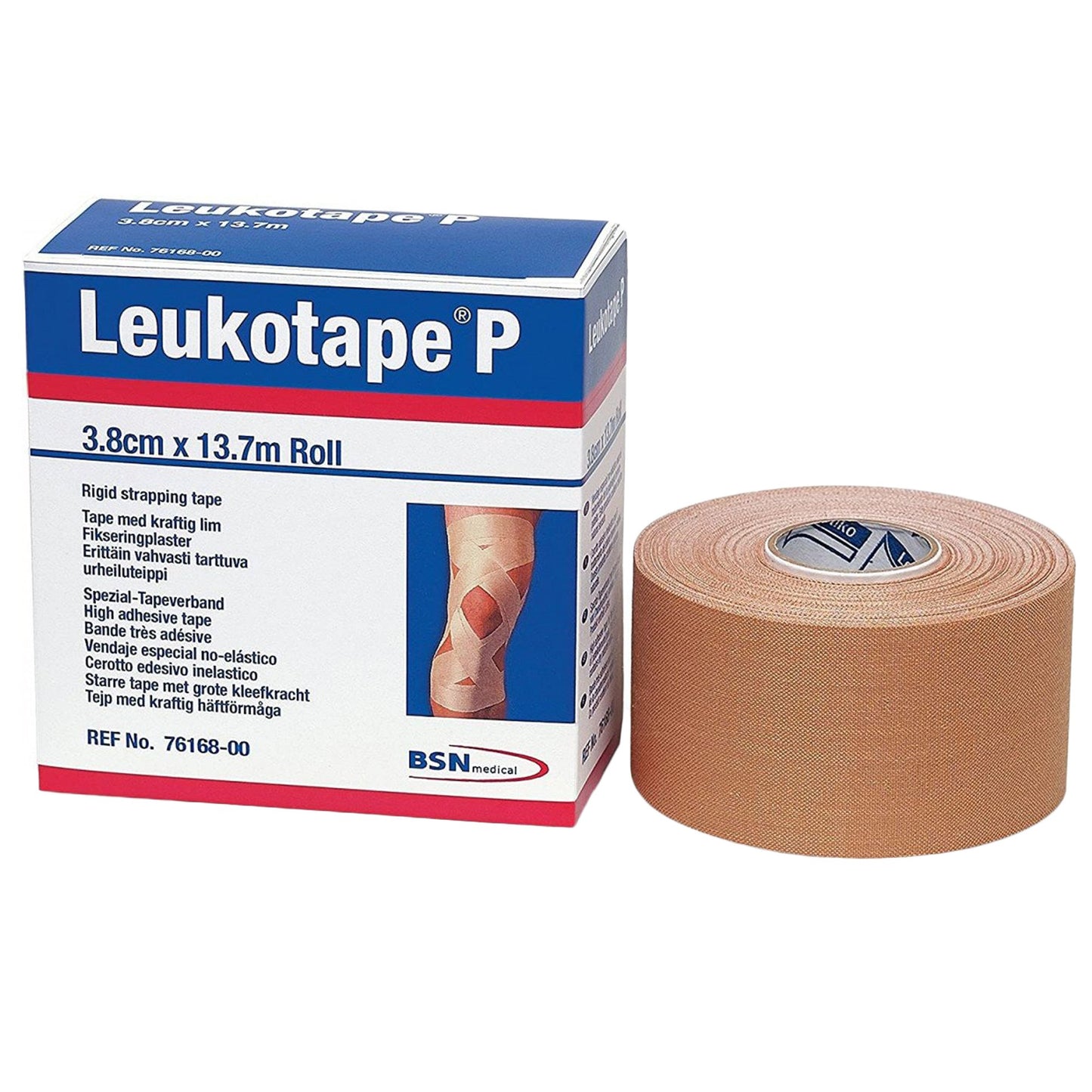 Leukotape® P Rayon / Zinc Oxide Orthopedic Corrective Tape, 1.5 Inch x 15 Yard 76168