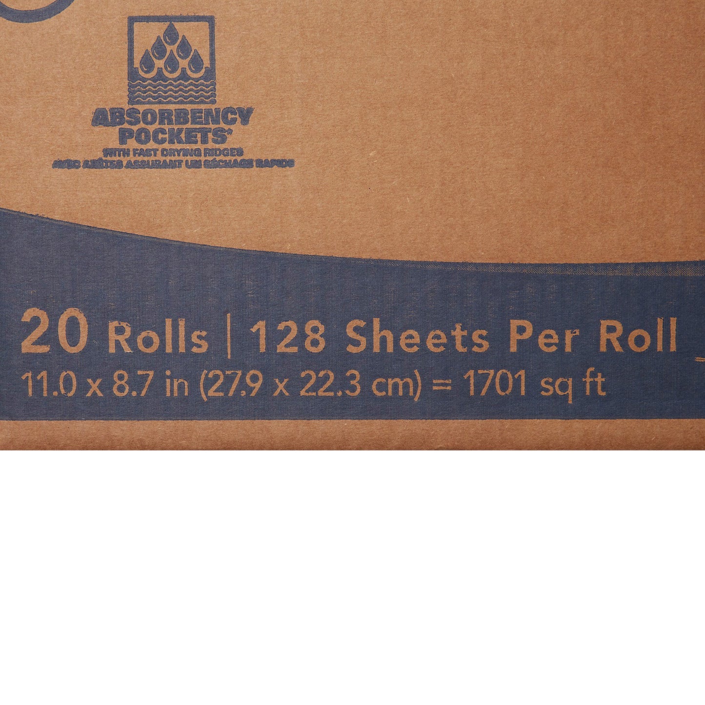 Scott® Kitchen Paper Towel, 128 perforated sheets per roll 41482