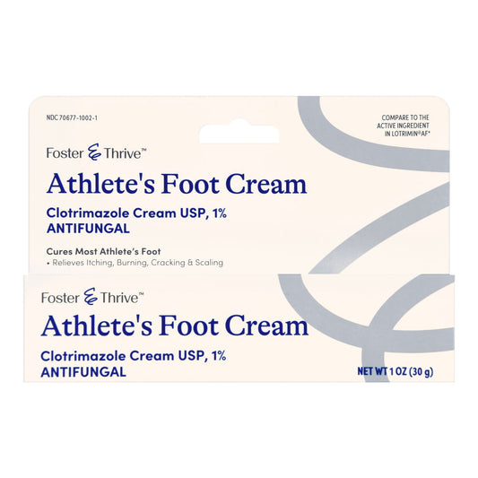 Foster & Thrive™ 1% Clotrimazole Athlete's Foot Cream 70677100201