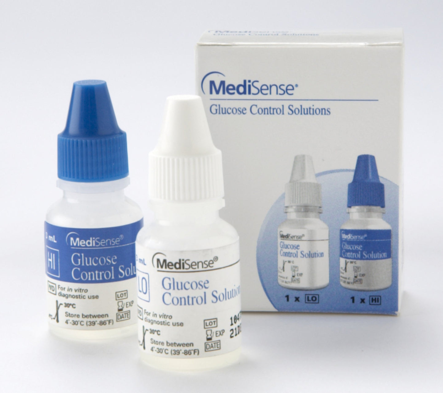 Blood Glucose Control Solution Precision 2 X 0.5 oz. Level 1 & 2 - 8013904