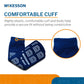 Slipper Socks McKesson Unisex Adult X-Large Double Tread Single Patient Use Royal Blue 16-XL-3816-D
