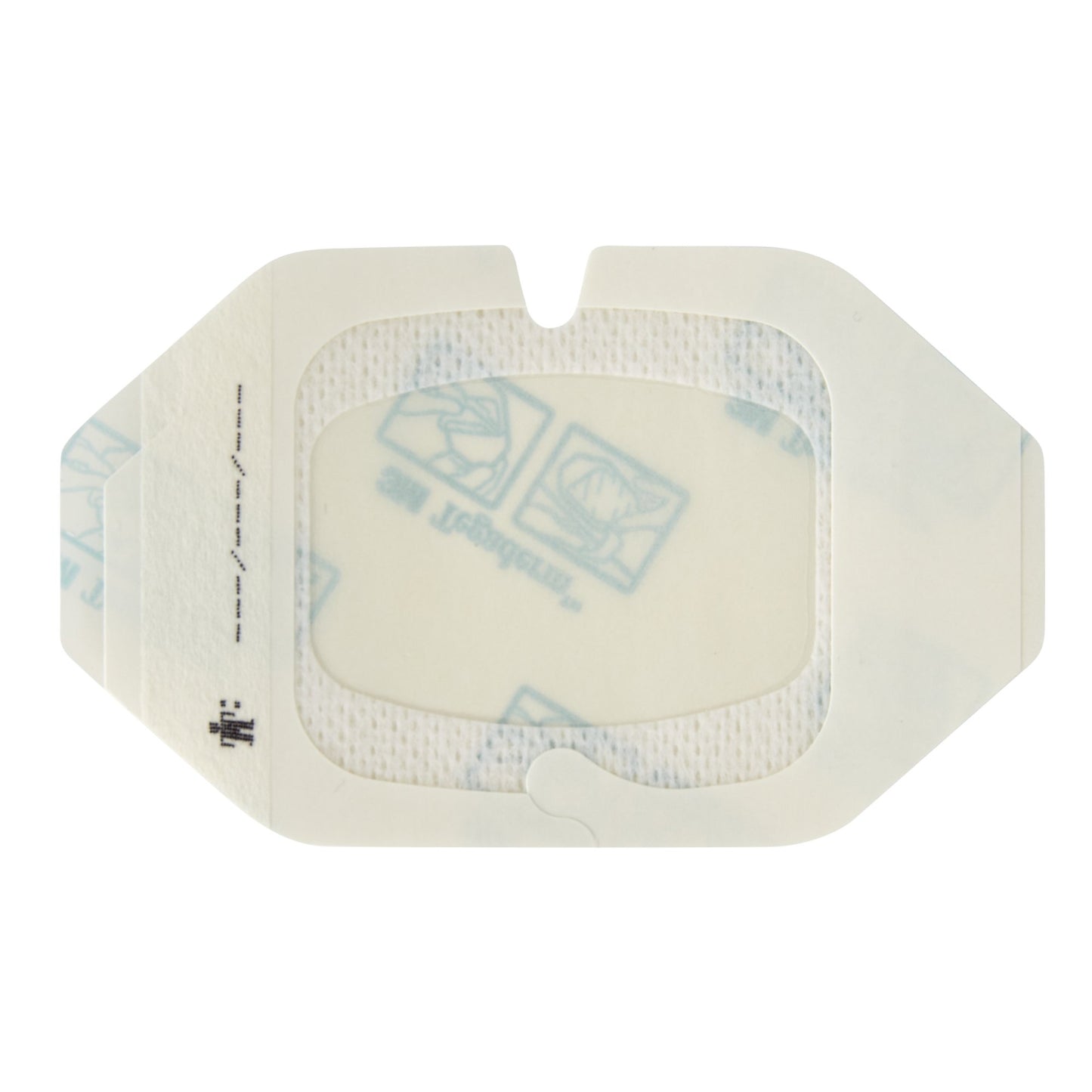 3M™ Tegaderm™ Rectangular Transparent Sterile Film Dressing, 2-3/8 x 2-3/4 Inch 1614