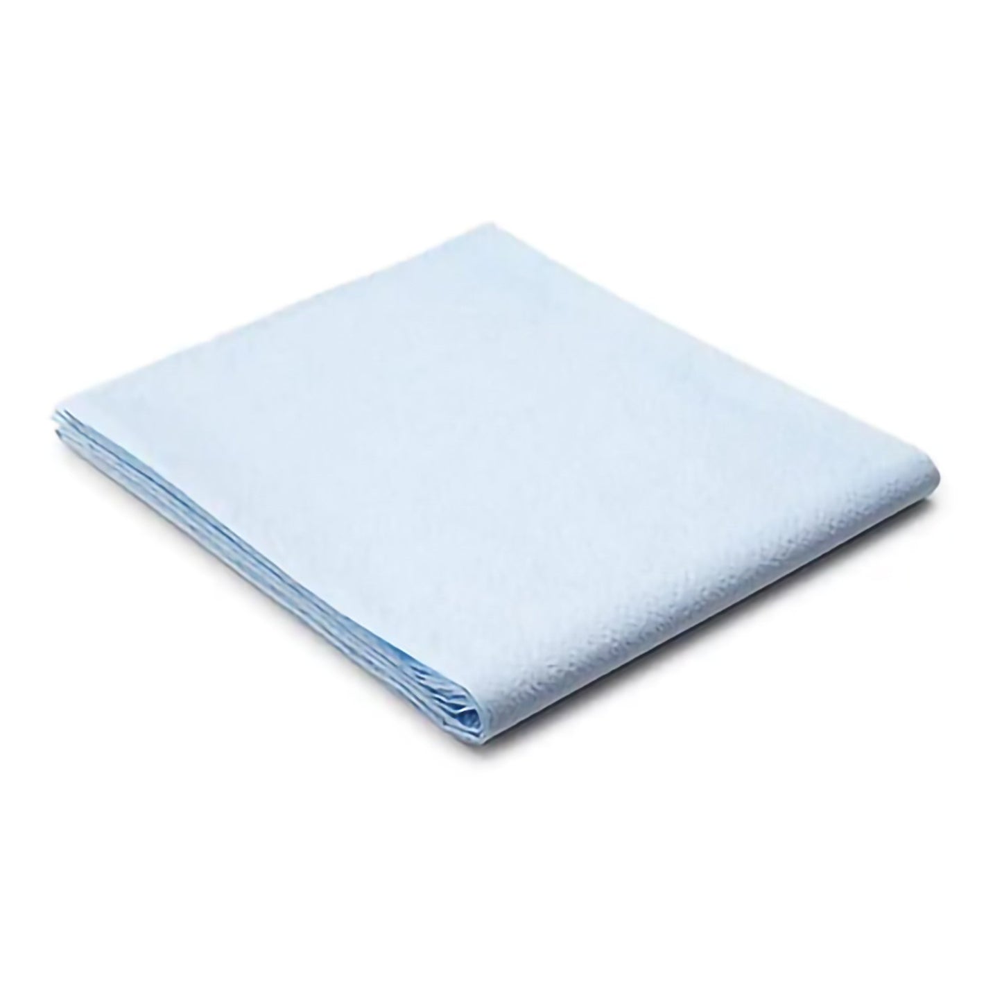 Tidi Products Tidi Everyday Blue Flat Stretcher Sheet, 40 x 72 Inch 918372, Case of 50