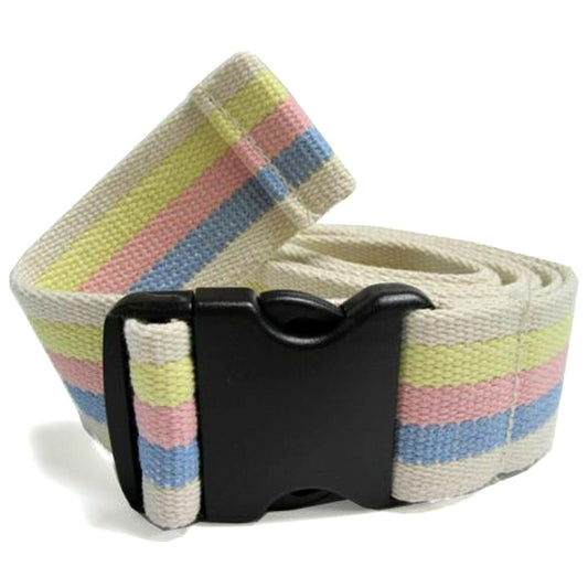 Gait Belt McKesson 60 Inch Length Pastel Stripe Polyester - 860