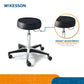 McKesson Round Pneumatic Exam Stool, Black, without Backrest 81-11001US393