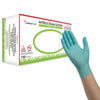 Exam Glove ESTEEM™ Stretch Large NonSterile Nitrile Standard Cuff Length Textured Fingertips Teal Chemo Tested - 8857NLB