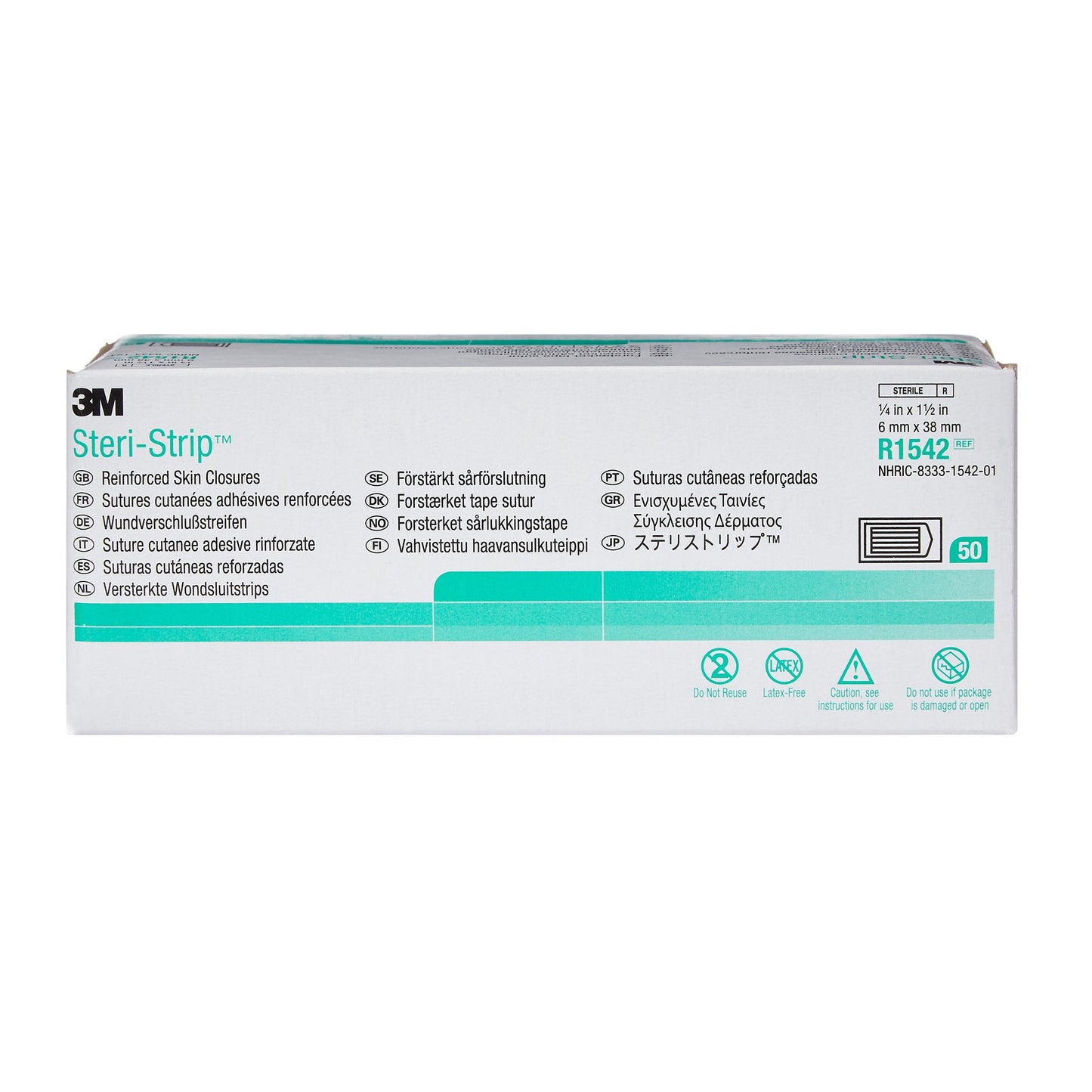 3M™ Steri-Strip™ Skin Closure Strip, 0.25 x 1.5 in. R1542