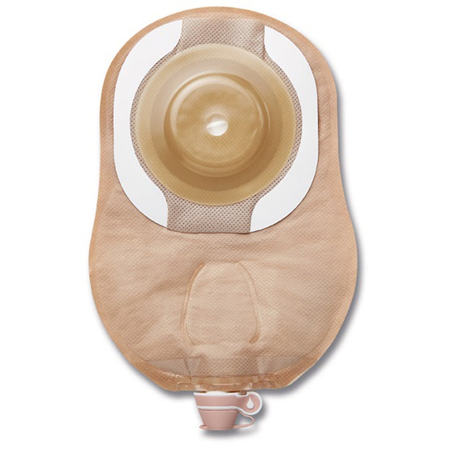 CeraPlus™ Soft Convex 1-Piece Beige Urostomy Pouch, Pre-cut to Fit 22 mm Stomas 8413