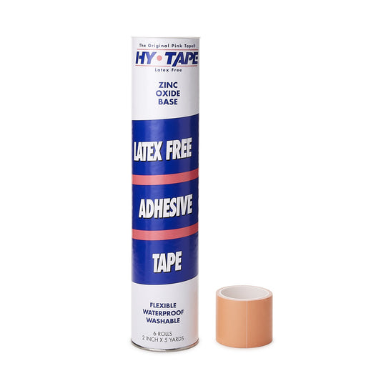Waterproof Medical Tape Hy-Tape® Pink 2 Inch X 5 Yard Zinc Oxide Adhesive Zinc Oxide NonSterile - 20LF