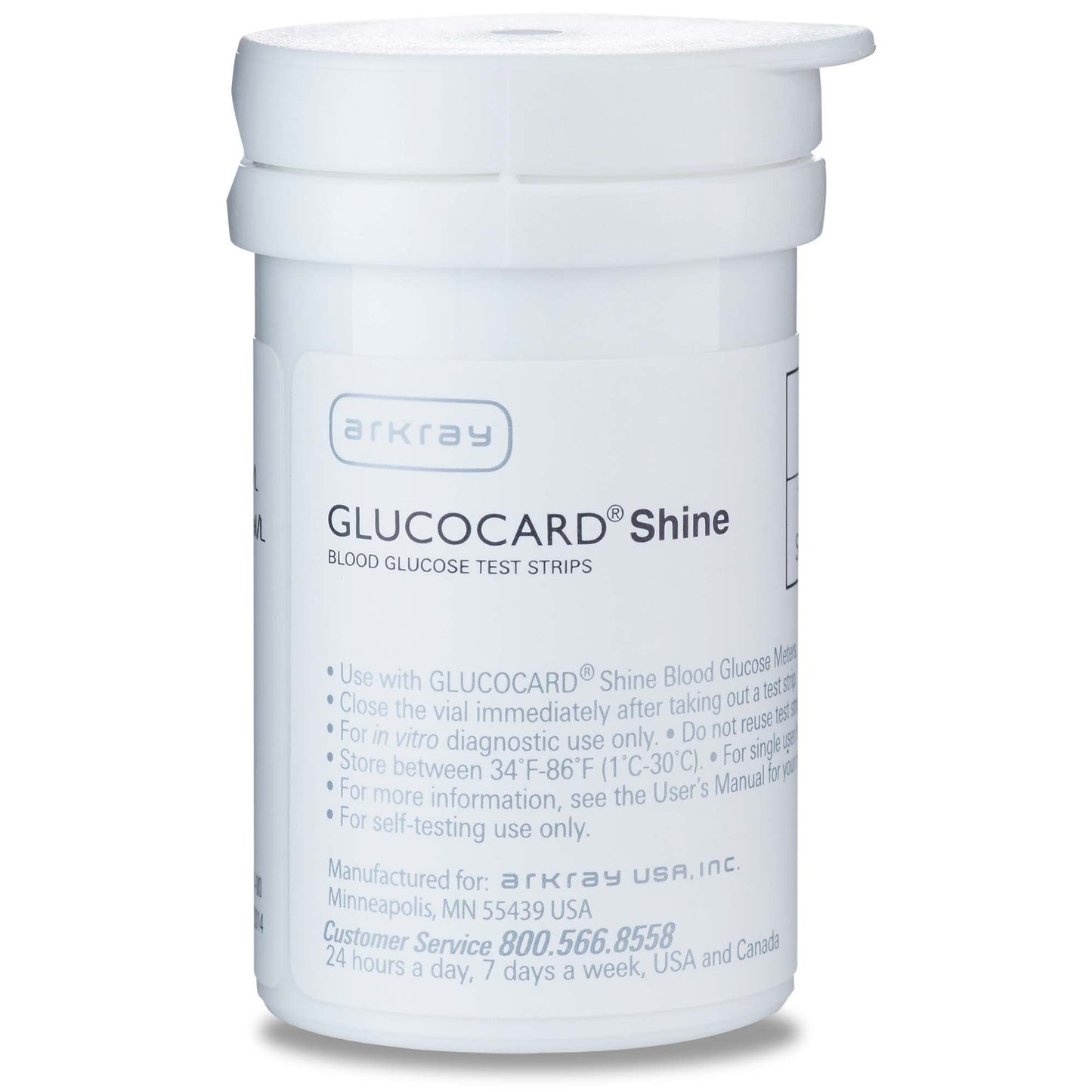 Glucocard® Shine Blood Glucose Test Strip for use with Monitoring Meter 542050