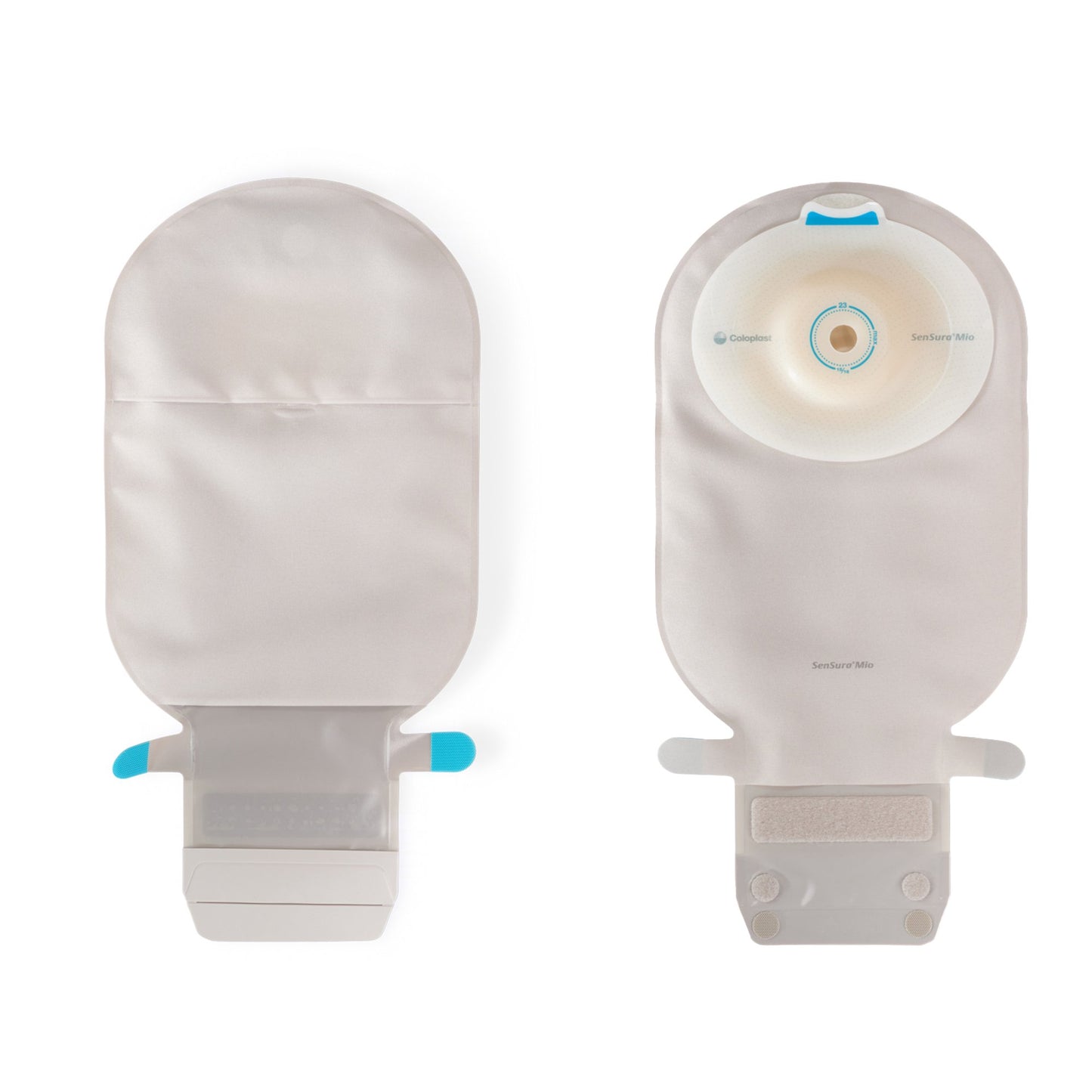 Ostomy Pouch SenSura® Mio Convex One-Piece System 11 Inch Length, Maxi Convex Light, Trim to Fit 5/8 to 1-5/16 Inch Stoma Drainable - 16726