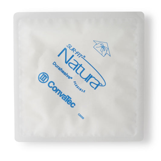 Ostomy Barrier Sur-Fit Natura® Trim to Fit, Extended Wear Durahesive® Adhesive 57 mm Flange Sur-Fit® Natura® System Hydrocolloid 1-3/8 to 1-3/4 Inch O