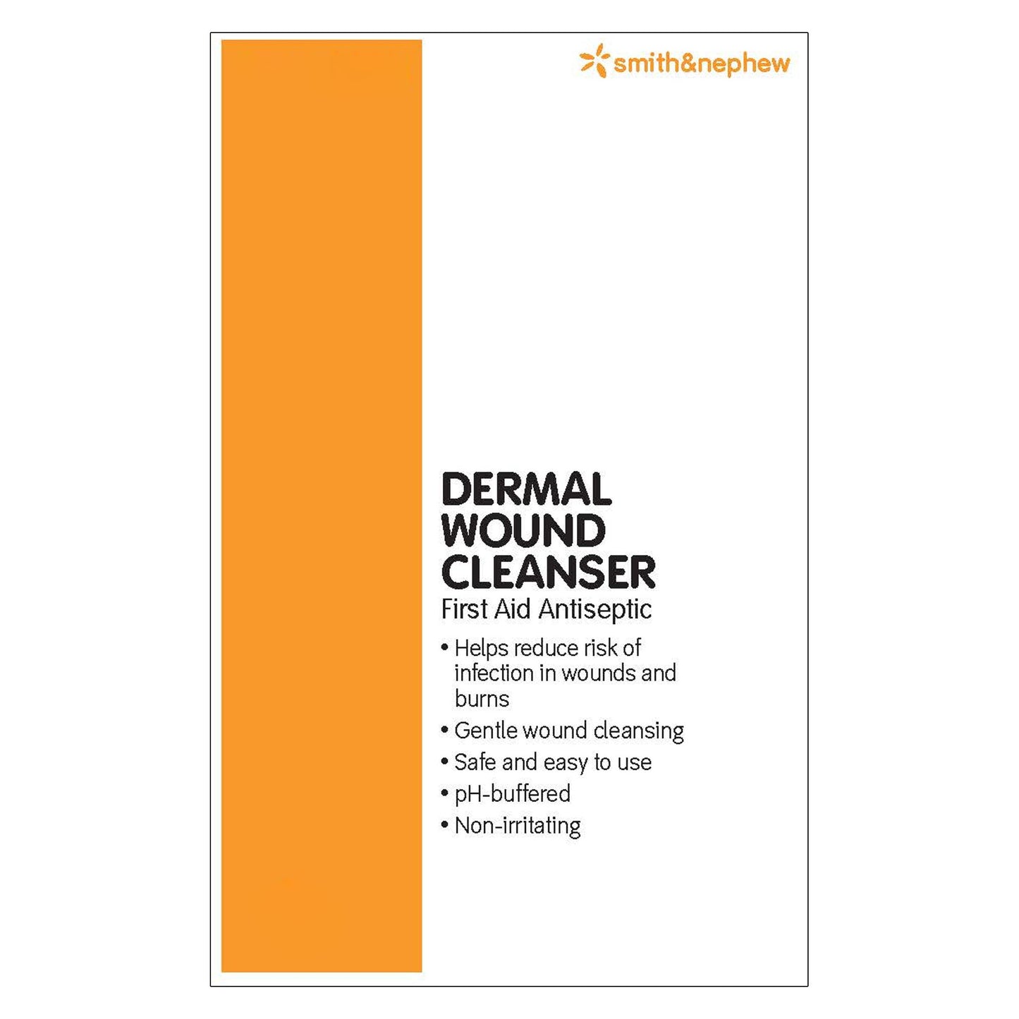 Dermal Wound Cleanser, nontoxic, nonirritating, Antiseptic Spray, 8-oz Bottle 59449200