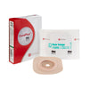 Ostomy Barrier New Image™ CeraPlus™ Trim to Fit, Extended Wear Adhesive Tape Borders 44 mm Flange Green Code System Up to 1-1/4 Inch Opening - 11202