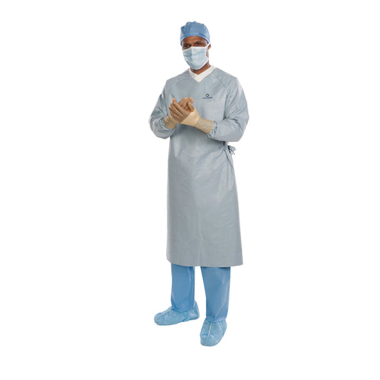 O&M Halyard Inc AERO CHROME Surgical Gown with Towel 44678, Case of 30