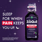 ZzzQuil Night Pain Nighttime Sleep-Aid Pain Reliever Liquid, Midnight Berry 32390004089