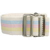 Gait Belt McKesson 60 Inch Length Pastel Stripe Polyester - 858
