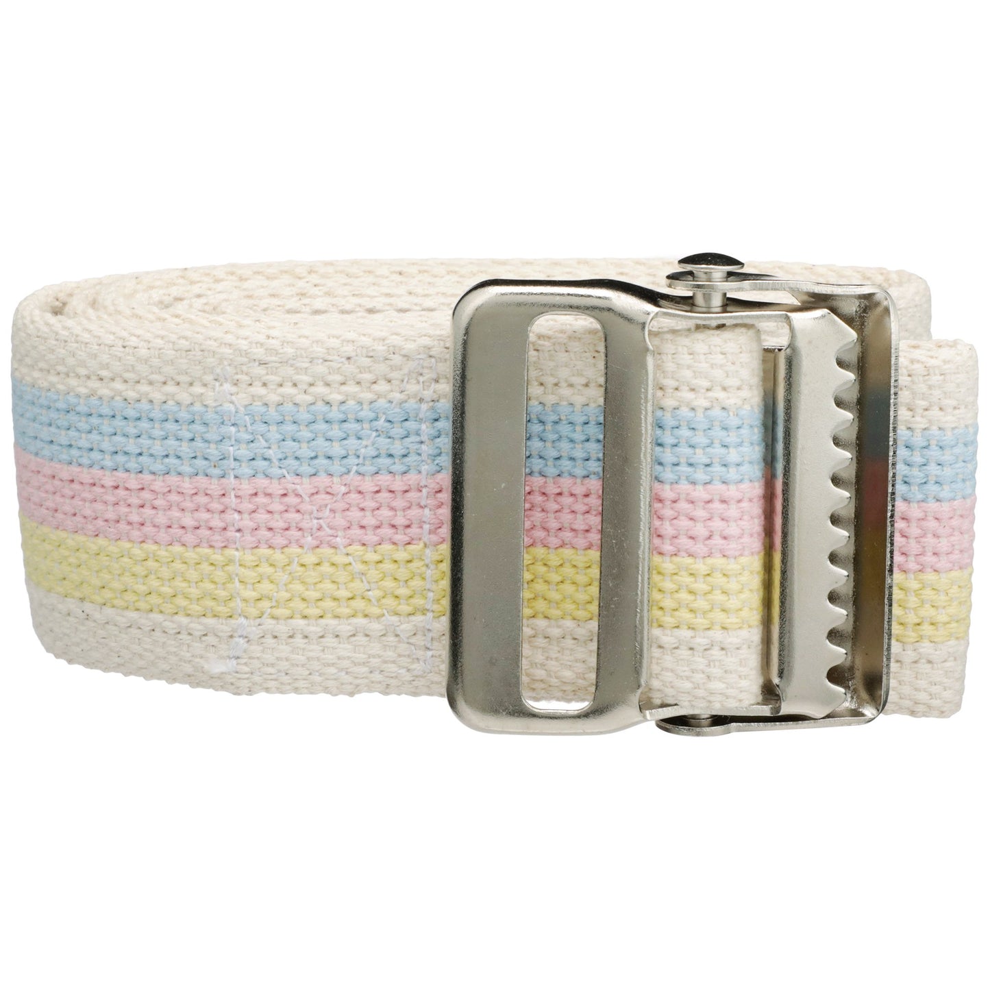 Gait Belt McKesson 60 Inch Length Pastel Stripe Polyester - 858