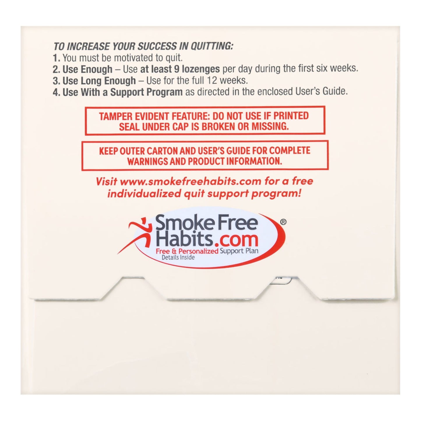 Foster & Thrive™ Nicotine Polacrilex Lozenges 2 mg (Nicotine) Mint 70677117601