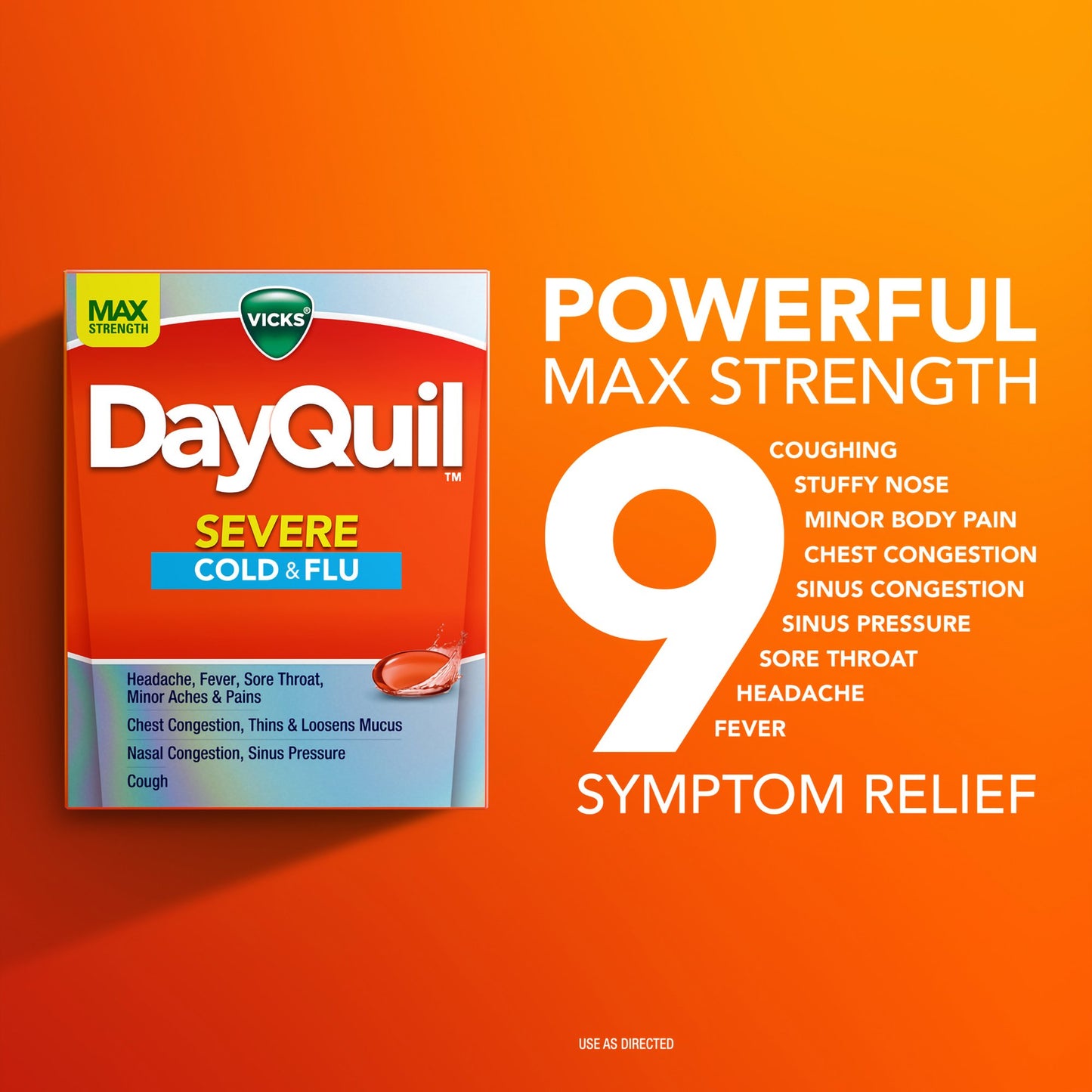 Vicks DayQuil Severe Cold & Flu LiquiCaps 37000051724