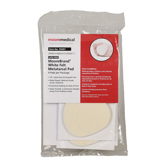 Metatarsal Cushion McKesson Pedi-Pads Size 106-L Adhesive - 95097