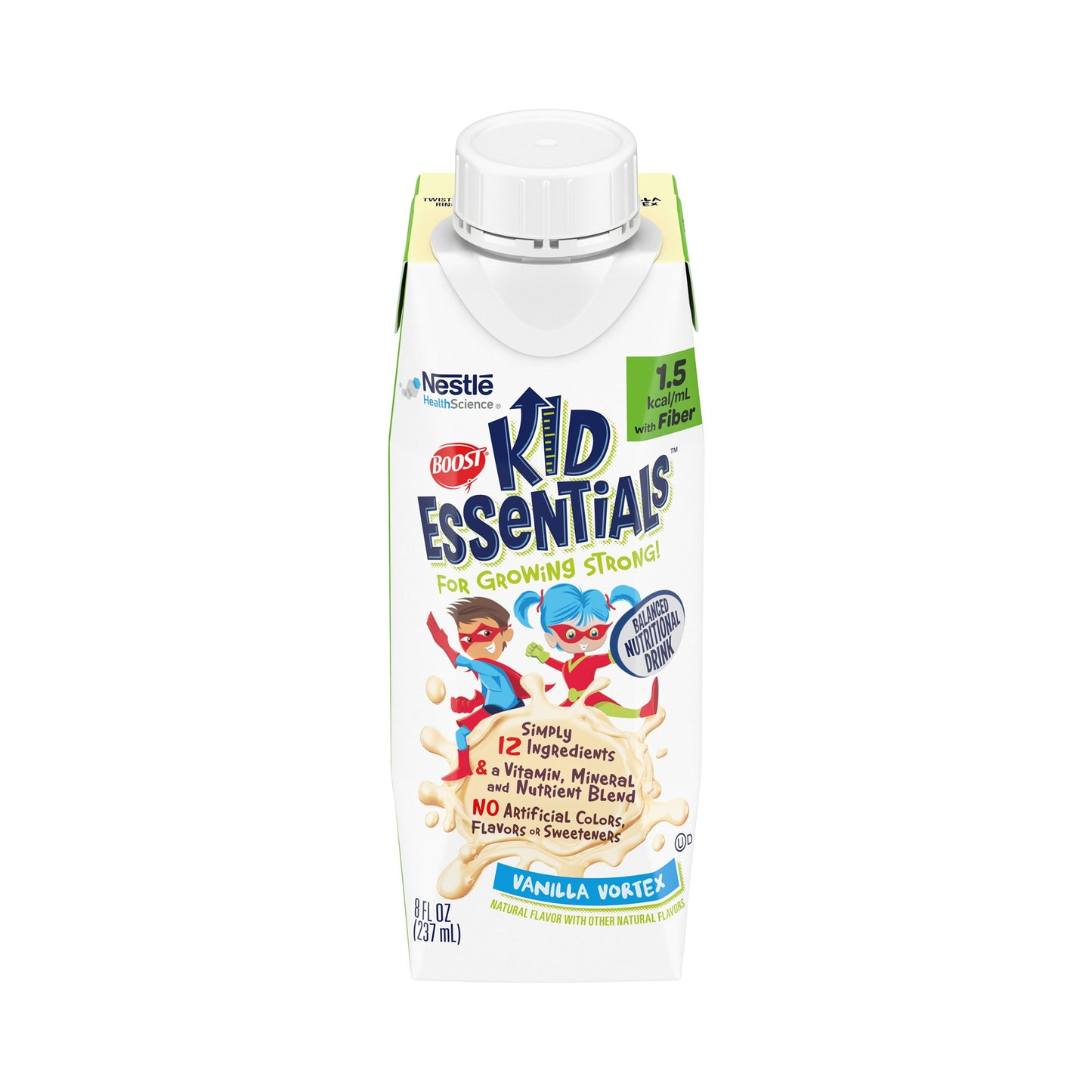 Boost® Kid Essentials™ 1.5 w/ Fiber Balanced Nutritional Drink, Vanilla, 8-oz. 00043900663289
