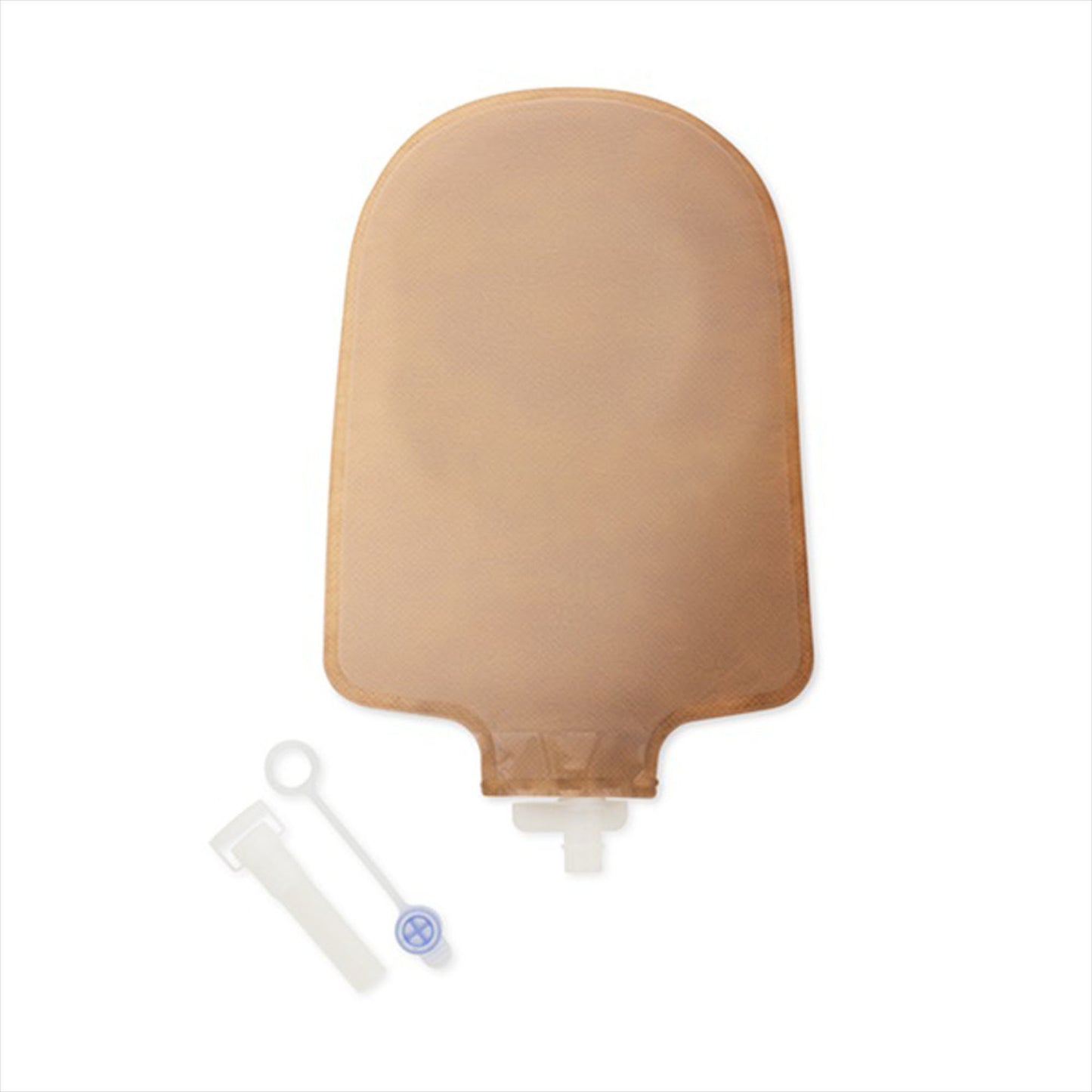 Premier™ 8492 One-Piece Beige Urostomy Pouch, Pre-cut to Fit 19 mm Stomas 8492