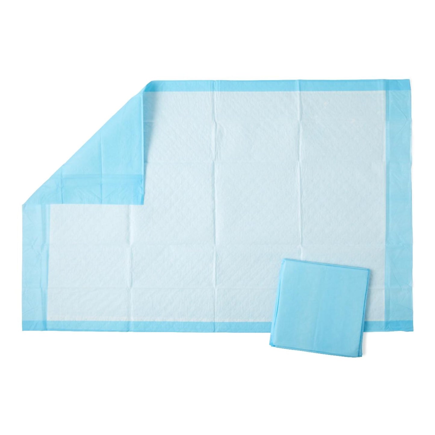 Disposable Underpad Protection Plus® 23 X 36 Inch Fluff / Polymer Light Absorbency MSC281232