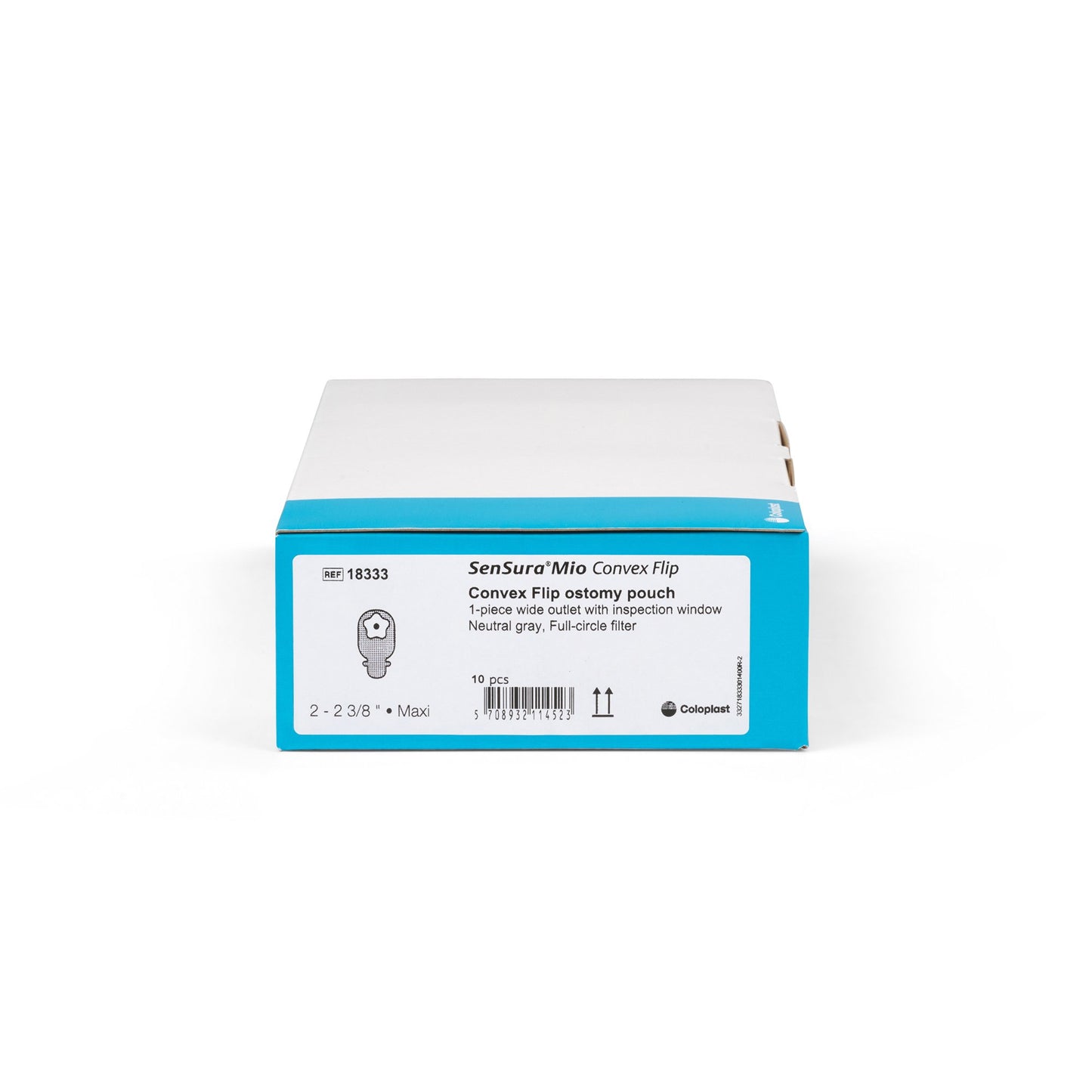 SenSura Mio Convex 1-Piece Ostomy Pouch System, 50mm Stoma 18333