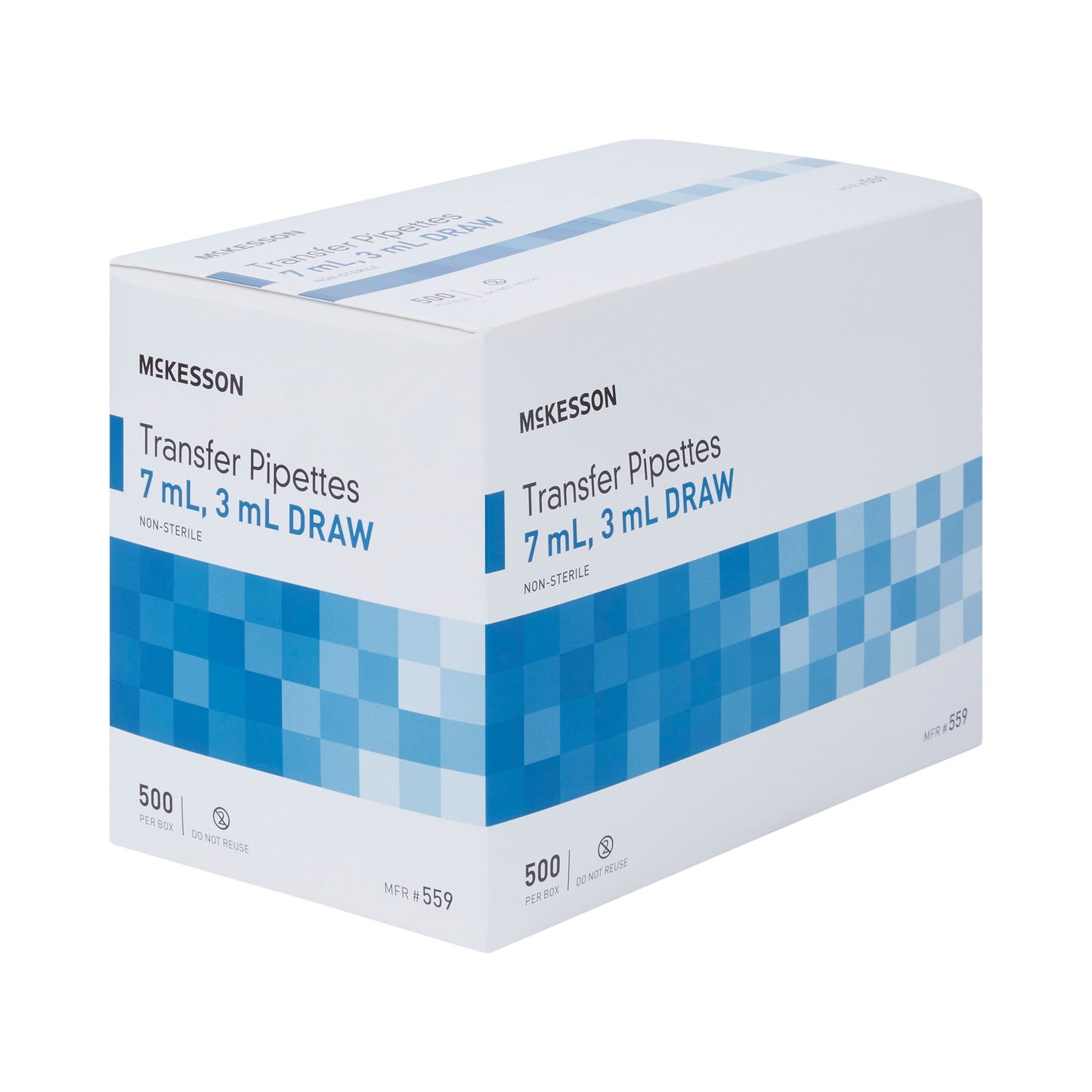 McKesson Transfer Pipette, 7.5 mL, 3 mL Draw Volume 559