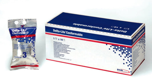 Cast Tape Delta-Lite® Conformable 3 Inch X 12 Foot Fiberglass Red - 5933
