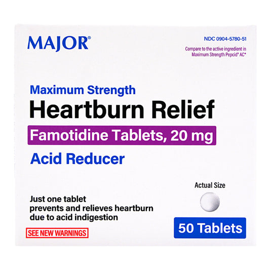 Major® Famotidine Antacid, Maximum Strength 00904578051