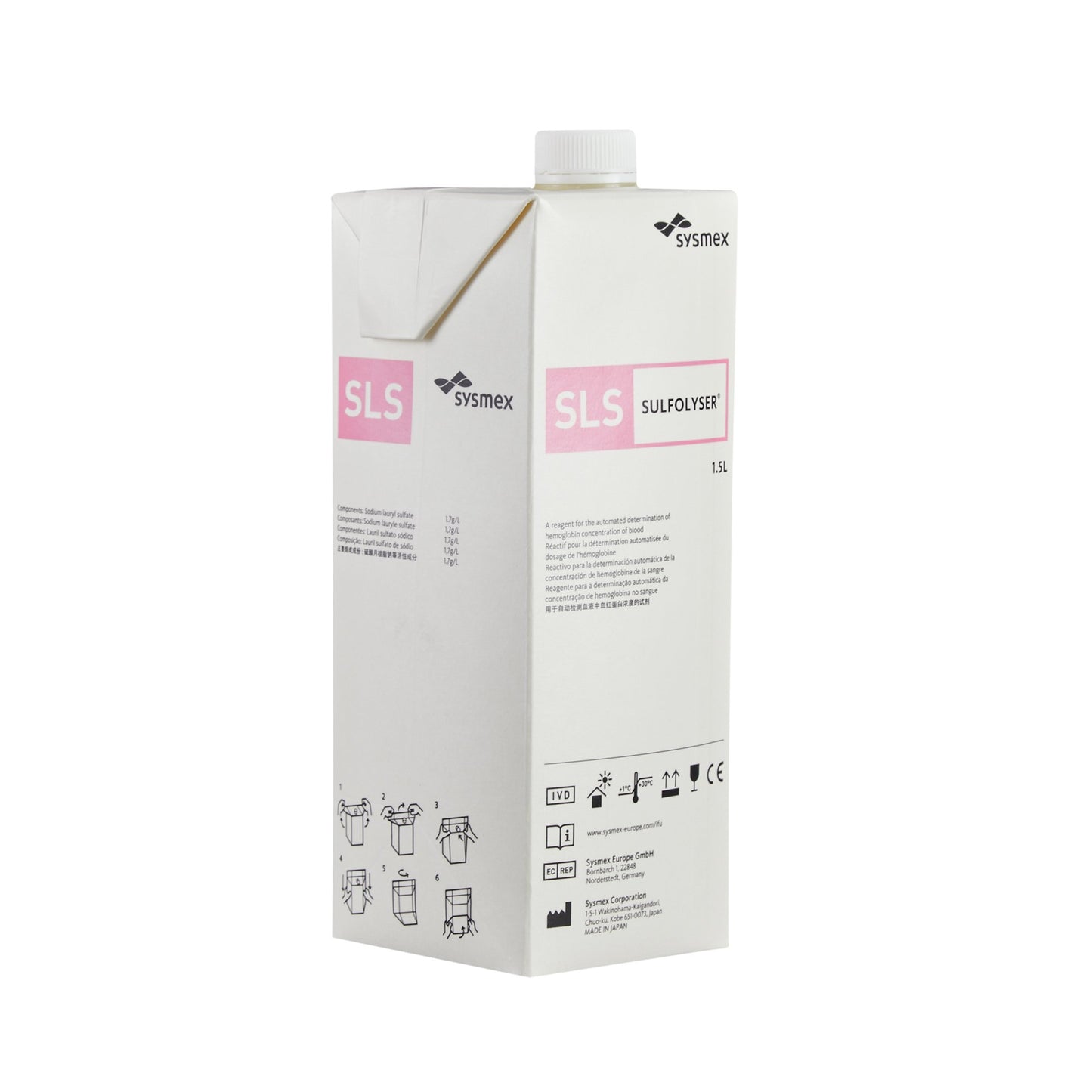 Sulfolyser™ Hematology Reagent, Hb test BJ350971