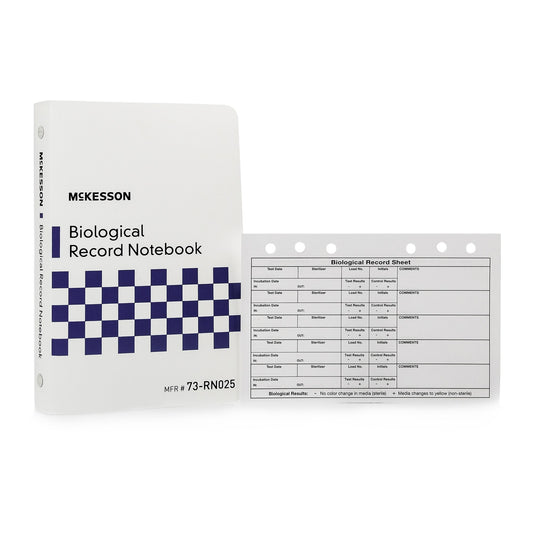 McKesson Performance Biological Record Notebook 73-RN025