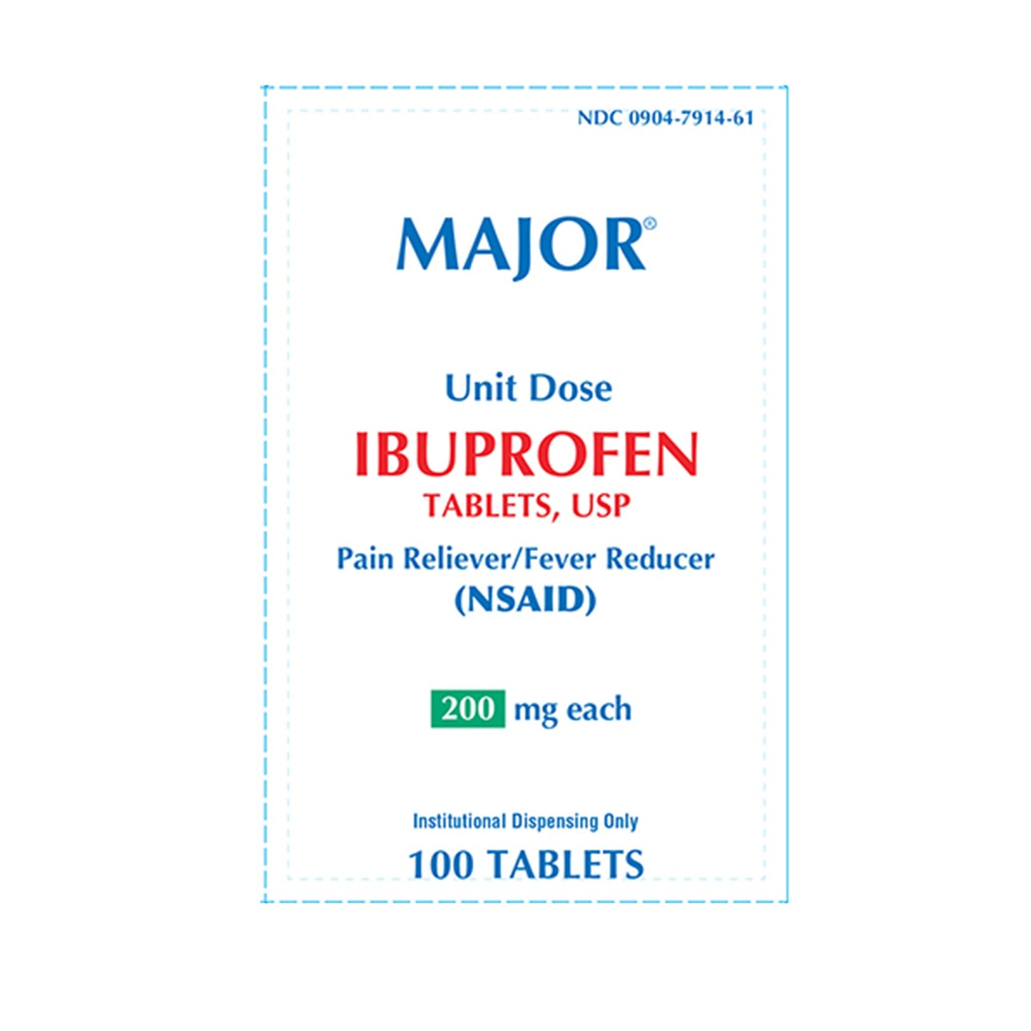Major® Ibuprofen Pain Relief 00904791461