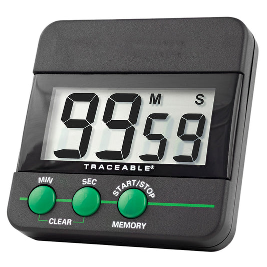 Electronic Alarm Timer Control 3 Holding Traceable® 100 Minutes Digital Display - 98766-78