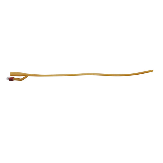 Foley Catheter Bardex® Lubricath® 2-Way Standard Tip 5 cc Balloon 18 Fr. Hydrophilic Polymer Coated Latex - 0165L18