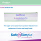 Safe n Simple™ Barrier Wipe SNS80744