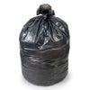Trash Bag Colonial Bag 45 gal. Black LLDPE 0.65 mil 40 X 46 Inch X-Seal Bottom Flat Pack - CXB46H