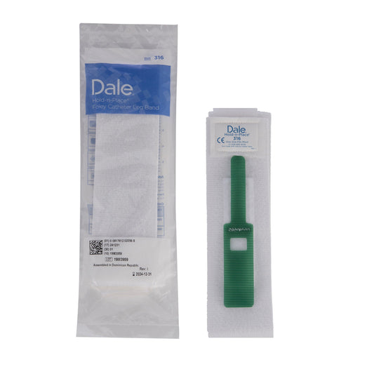 Foley Catheter Holder Hold-N-Place™ 2 Inch Wide, Exclusive Stretch Material, Hook and Loop Fastener - 316