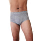 Nexwear Men's Pull-On Absorbent Underwear, Small/Medium, Gray 195