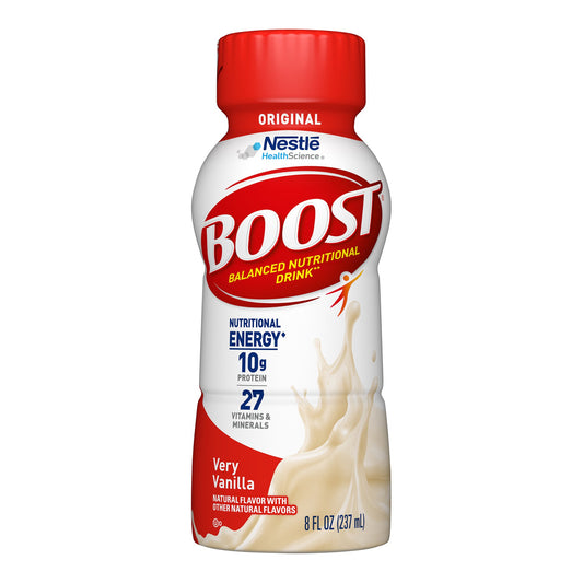 Boost® Original Vanilla Balanced Nutritional Drink, 8-ounce carton 00043900582764